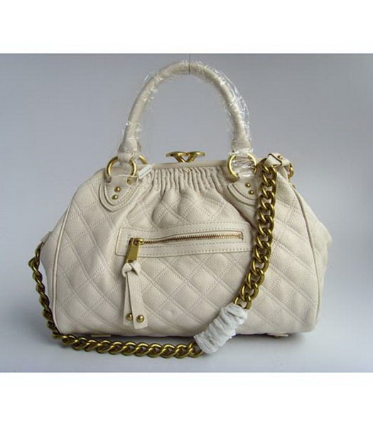 Marc Jacobs Stam Bag_Cream Pelle